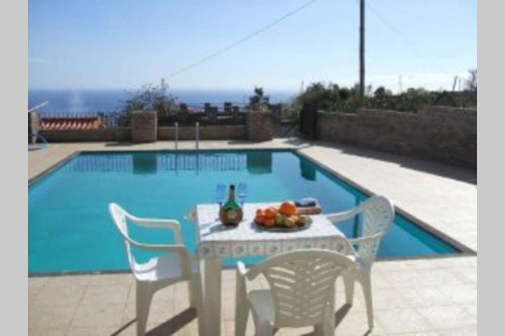 Casa Pedra Cottage Sea And Mountain Views Plus Pool Arco da Calheta  Exteriér fotografie